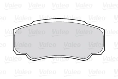 Гальмівні колодки дискові CITROEN/FIAT/PEUGEOT Jumper/Ducato/Boxer "2,0-2,8 "R "00>> Valeo 301570