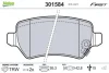 Гальмівні колодки дискові KIA/OPEL Ceed/Venga/AstraGH/Combo/Meriva/ZafiraAB "1,2-2,2 "R "98>> Valeo 301584 (фото 2)