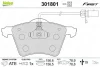 Гальмівні колодки First FORD/SEAT/VW Galaxy/Alhambra/Sharan "F "95-10 Valeo 301801 (фото 1)