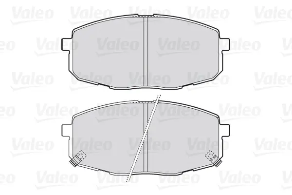 Гальмівні колодки First HYUNDAI/KIA I30/Ceed "F "06-19 Valeo 301842 (фото 1)