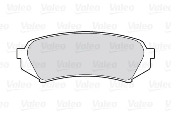 Гальмівні колодки дискові LEXUS/TOYOTA LX470/LandCruiser100 "4,2-4,7 "R "98-08 Valeo 301865 (фото 1)