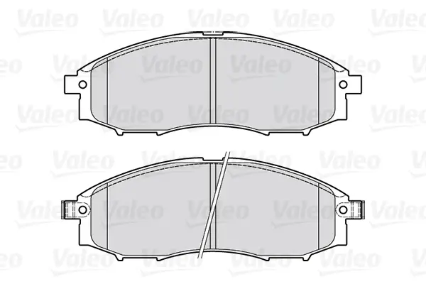 Гальмівні колодки First NISSAN NP300/Navara/Pathfinder/Pick "F "95>> Valeo 301889 (фото 1)