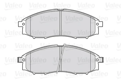Гальмівні колодки First NISSAN NP300/Navara/Pathfinder/Pick "F "95>> Valeo 301889
