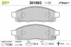 Гальмівні колодки дискові MITSUBISHI L200 "2,4-2,5 "F "05>> Valeo 301893 (фото 1)