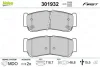 Гальмівні колодки дискові HYUNDAI H-1/SantaFe "2,2-2,7 "R "03-09 Valeo 301932 (фото 1)