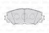 Гальмівні колодки дискові SUBARU/TOYOTA Trezia/Auris/Corolla/Verso/Yaris "1,3-2,0 "F "07>> Valeo 301943 (фото 2)
