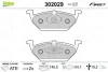 Гальмівні колодки дискові VAG A1/Fabia/Rapid/Roomster/Bora/Golf/Jetta/Polo/Up "1,0-2,0 "F "98>> Valeo 302029 (фото 1)