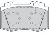Гальмівні колодки дискові MERCEDES C-Class/CLK/CLS/E-Class/S-Class/SL/SLK "1,8-6,0 "F "92-12 Valeo 302044 (фото 1)