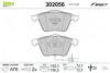 Гальмівні колодки дискові AUDI A6 "2,7 "F "00-05 Valeo 302056 (фото 1)