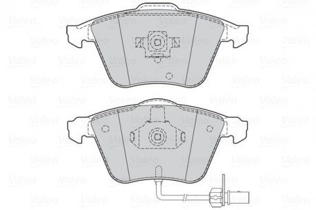 Гальмівні колодки дискові AUDI A6 &quot;2,7 &quot;F &quot;00-05 Valeo 302056 (фото 1)