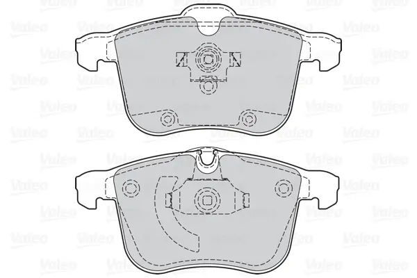 Гальмівні колодки First CADILLAC/OPEL/SAAB BLS/Vectra/9-3 "F "02>> Valeo 302064 (фото 1)