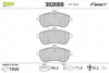 Гальмівні колодки First MB C-Class/E-Class/SLC/SLK "F "07>> Valeo 302088 (фото 1)