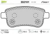 Гальмівні колодки дискові RENAULT Fluence/GrandScenic/Megane/Scenic "1,2-2,0 "R "08>> Valeo 302101 (фото 1)