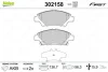 Гальмівні колодки дискові HONDA CR-Z/Jazz/Insight "1,2-1,5 "F "08>> Valeo 302158 (фото 1)