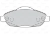 Гальмівні колодки дискові PEUGEOT 3008/308 "F "07-16 Valeo 302215 (фото 1)