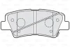 Гальмівні колодки дискові HYUNDAI/KIA/SSANGYONG i20/i30/i40/ix35/Tucson/Ceed "1,0-2,0 "R "10>> Valeo 302219 (фото 2)