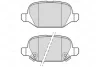 Гальмівні колодки дискові VAG A3/Octavia/Golf "F "12>> Valeo 302338 (фото 1)