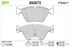 Гальмівні колодки First BMW 3/X1/Z4 "F "04-16 Valeo 302672 (фото 1)