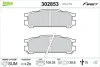 Гальмівні колодки First SUBARU Impreza/Legacy/SVX "R "89-00 Valeo 302853 (фото 1)