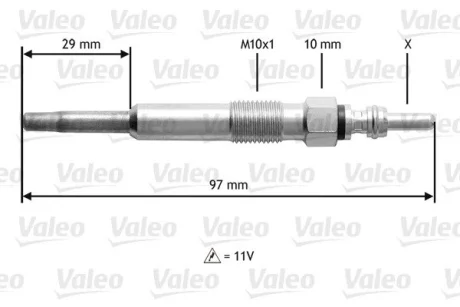 Деталь автомобиля. Valeo 345136