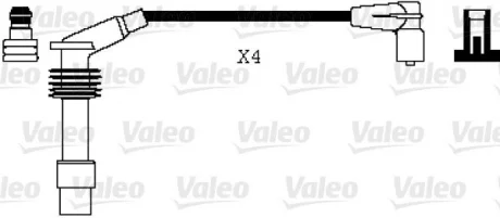 Комплект электропроводки Valeo 346074