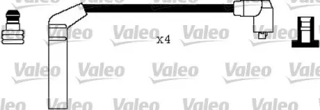 Високовольтні дроти, комплект Valeo 346354