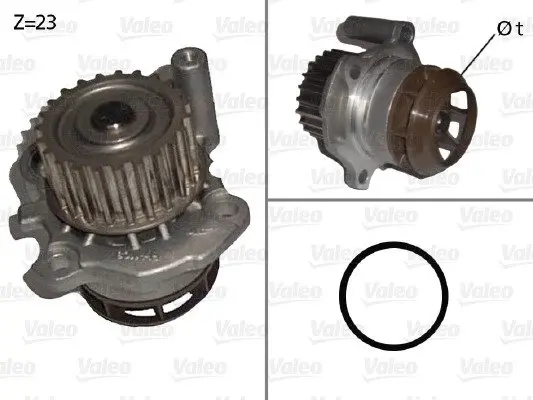 Насос Valeo 506876 (фото 1)