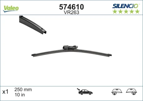 Щітка склоочисника Valeo 574610