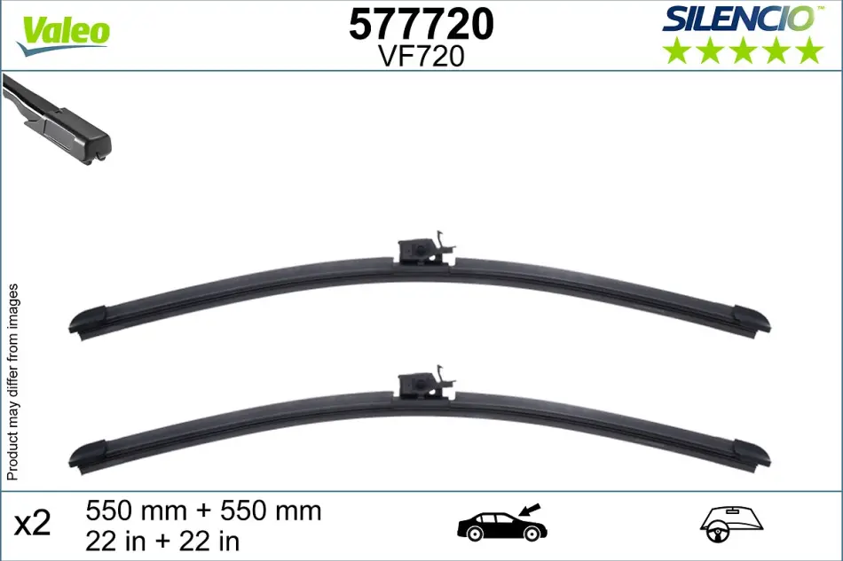 Щітка склоочисника Valeo 577720 (фото 1)