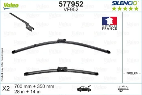 Комплект склоочисників Valeo 577952