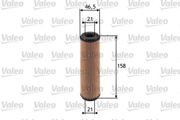 Фільтр масляний MB A-Class/C-Class/CLK/Clc-Class/E-Class/S-Class/SLK/Sprinter "1,6-6,0 "02-18 Valeo 586515 (фото 1)