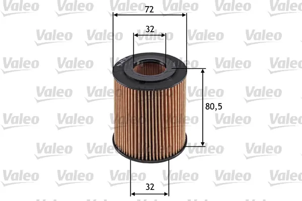 Фільтр масляний BMW 1/3/5/X1/X3/Z4 "1,6-2,0 "01-15 Valeo 586551 (фото 1)