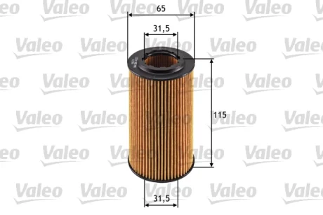 Фільтр масляний CHRYSLER/MB Crossfire/E-Class "1,8-6,3 "96-18 Valeo 586556