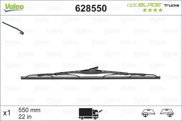 Щітка склоочисника Optiblade Truck Valeo 628550 (фото 1)
