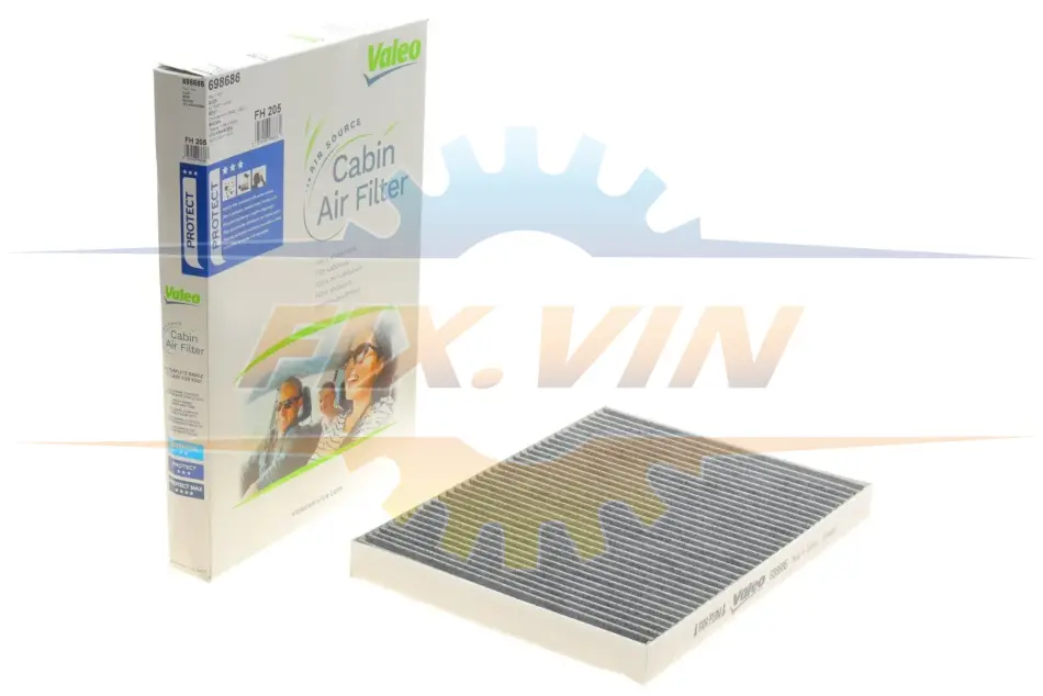 Фільтр салону вугільний Valeo 698686 (фото 1)