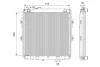 VALEO TOYOTA Радіатор охолодження двиг. HILUX VI 2.5 D-4D 01- Valeo 701265 (фото 1)