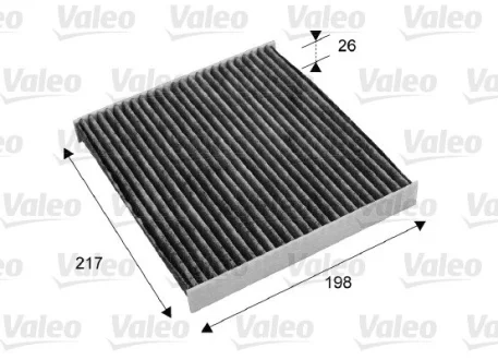 Фільтр салону MAZDA 6/Cx-7 "1,8-2,3 "02-13 Valeo 715679