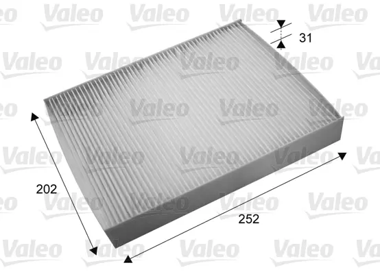VALEO Фільтр, повітря у салоні Valeo 715697 (фото 1)