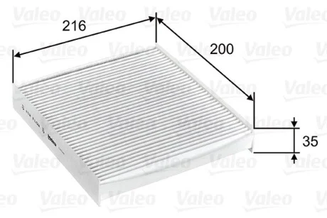 Фільтр кабіни Valeo 715746