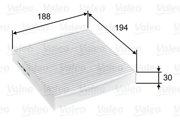 Фільтр салону Valeo 715755 (фото 1)