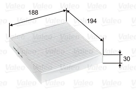 Фільтр салону Valeo 715755