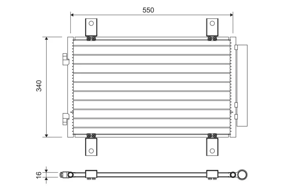 Конденсатор Valeo 814081 (фото 1)