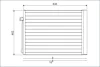 Радіатор кондиціонера X5 (E70/F15/F85)/X6(E71/E72/F16/F86) 2.0D-4.8 06- Valeo 814367 (фото 1)