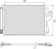 Радіатор кондиціонера SPORTAGE 2.0 CRDi 10-15 Valeo 814396 (фото 1)