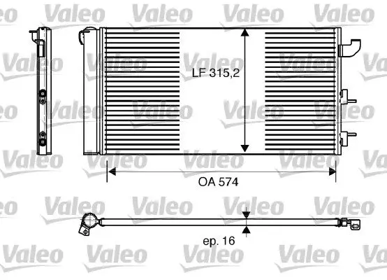 Конденсатор Valeo 818162 (фото 1)