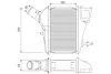Радатор нтеркулера Honda CR-V 2.2 i-CTDi/i-DTEC 07- Valeo 818686 (фото 1)