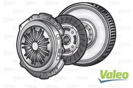 Комплект зчеплення + маховик Valeo 835149