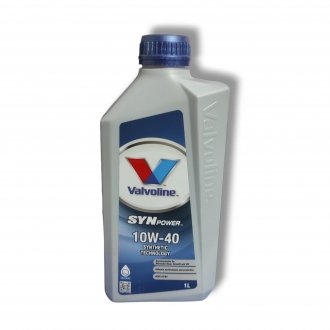 Масло моторное SYNPOWER 10W40 SW 1л VALVOLINE 872271