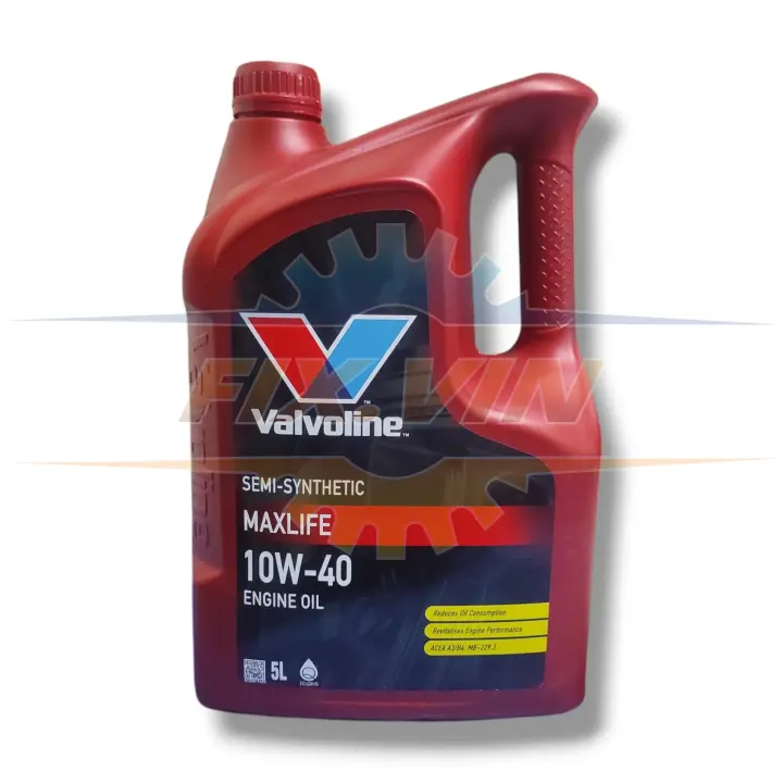 Олива моторна MAXLIFE 10W40 SW 5л VALVOLINE 872297 (фото 1)