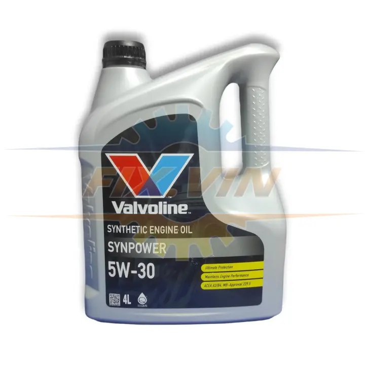 Олива моторна SYNPOWER 5W30 SW 4л VALVOLINE 872378 (фото 1)